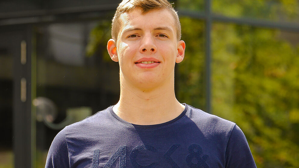 Lasse Wolf kann sich künftig auf die Unterstützung der Studienstiftung des deutschen Volkes freuen.